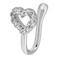 thumbnail image 1 of Clip On Nose Rings For Women Non-Pierced Nose Hoop Ring Adjust Nose Cuff, 1 of 9