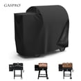 thumbnail image 1 of Gaspro Grill Cover Fits Pit Boss 700FB, Lexington 500, Classic 700 Wood Pellet Grill, Waterproof Grill Cover with Special Zipper Design and Drawstring, Heavy Duty 600D Fabric, Black, 1 of 11