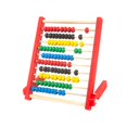 thumbnail image 4 of HILABEE Cadre de Comptage à 10 Rangées Outils Éducatifs Jeu de Maths Classique en Bois Jouet Éducatif Rouge, 4 of 9