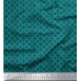 thumbnail image 1 of Soimoi Tissu de Velours Tissu Imprimé Floral Artistique 1 Yard 58 Inch Wide, 1 of 3