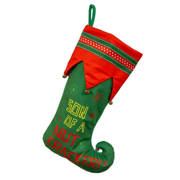 19 Inch Elf The Movie™ Son of A Nut Nutcracker Stocking