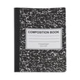 thumbnail image 1 of Notebook|Composition Notebook Wide Ruled With Double Sheets 200 Pages 100 Sheets Bound Cover For School Supplies Ideal Back To School, 1 of 3
