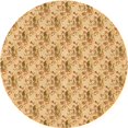 thumbnail image 1 of Ahgly Company Tapis d'Intérieur Lavables en Machine, Carrés, Oranges, 3' Carrés, 1 of 7