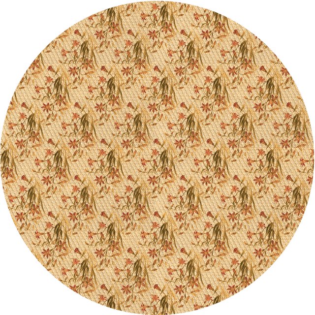 Ahgly Company Tapis d'Intérieur Lavables en Machine, Carrés, Oranges, 3' Carrés