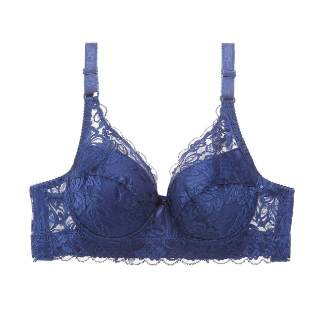 biudgviw Lace Bralettes for Women Comfortable Full Coverage Lightly Padded Supportive Bras Lift up Everyday Bras