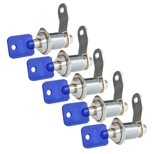 5 Pcs Cadenas à Came Longueur 27 mm pour Machine de Flipper, Arcade, Porte d'Armoire, Cadenas d'Armoire TAPDRA Pièce de Rechange