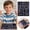A, variant on Liyamei 3D Montessori Metal Puzzle 8 Piece Metal Brain Teaser Puzzles For Adults Reverse Thinking Mind Games Metals Puzzle Ring Disentanglement With Carry Pouch For Party