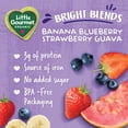 thumbnail image 3 of Little Gourmet Organic Bright Blends Pouch – Banana Blueberry Strawberry Guava, Baby/Toddler Food Stage 2, 3 of 5