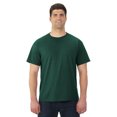 thumbnail image 1 of Jerzees Adult HiDENSI-T Short Sleeve Crew T-Shirt, L, Forest Green, 1 of 1