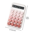 thumbnail image 3 of Calculators Desktop,Portable Digit Basic Calculator,Pocket Calculator Small,Basic Standard Calculators Mini Digital Desktop Calculator with 10-Digit LCD Display- Calculator Pocket Size for Home, 3 of 9