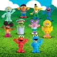 thumbnail image 1 of Sesame Street Neighborhood Friends, 10 Pieces Poseable Figurines, 1 of 7