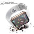 thumbnail image 4 of 2 Pcs d'Étui de Protection Convenant à Apple Watch Series 6 / SE/Series 5 / Series 4, Protecteur d'Écran 40 mm, Étui de Protection Ultra Mince, 4 of 5