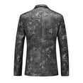 thumbnail image 3 of TIMIFIS Mens Prom Blazer Plus Size Printed One Button Suit Jacket Fashion Casual Dinner Wedding Dress Blazer, 3 of 3