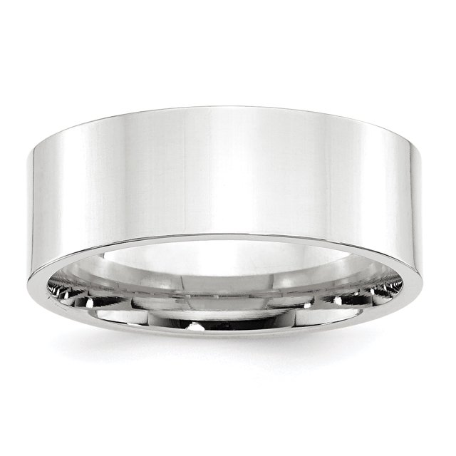 10KW 8mm Standard Flat Comfort Fit Band Size 10.5 Size 10.5