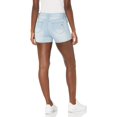 thumbnail image 2 of Shorts Denim Jeans Acid Washed Blue Active Wear for Summer Juniors Size 3, 2 of 2