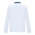 thumbnail image 4 of AherBiu Golf Shirts for Men Long Sleeve Lapel Collar Regular Fitted Athletic Shirt Fall Fashion Button Tees Tops, 4 of 5
