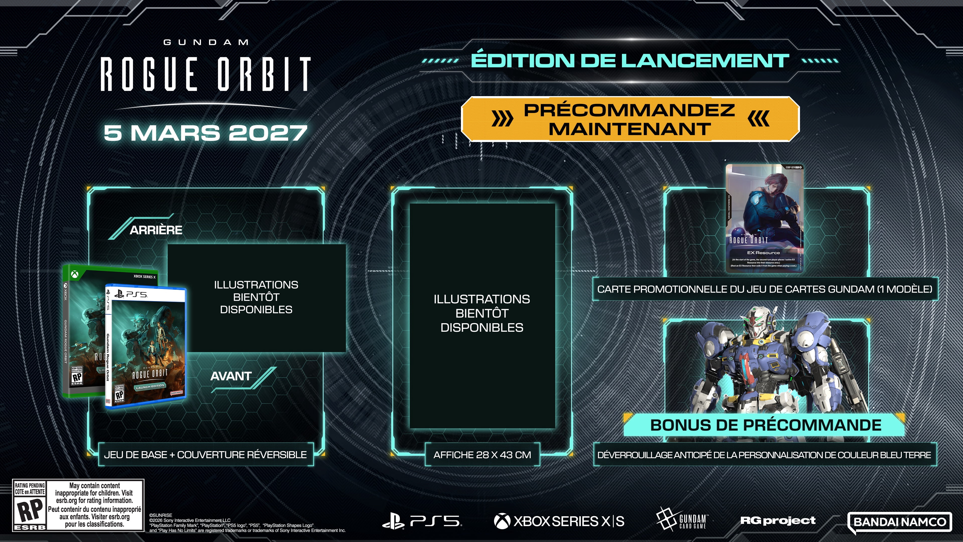 Jeu vidéo Gundam Rogue Orbit - Launch Edition pour (Xbox Series X)