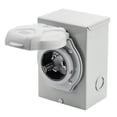 thumbnail image 4 of Panneau de Prise d'Alimentation pour VR, Boîtier de Prise Électrique, Panneau de Prise d'Alimentation, Prise 50 A NEMA SS2 50, 4 of 5
