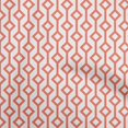 thumbnail image 1 of oneOone Cotton Poplin Orange Fabric Geometric Sewing Craft Projects Fabric Prints By Yard 42 Inch Wide, 1 of 4