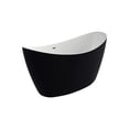 thumbnail image 3 of A&E Bath and Shower JODIE 59-BLK FREESTANDING BATHTUB, 3 of 6