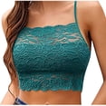 thumbnail image 1 of Bras for Women, Womens Solid Lace Wrapped Chest And Backless-thin Bra With Padding Breathable Underwear Daily Bra, 1 of 3