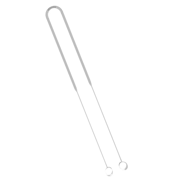 Maoww Cordon en Silicone Résistant à la Sueur, Imperméable, Anti-Perte, Accessoires, Lanières Antidérapantes, Sangle de Cou, Corde Sans Fil, Corde, Blanc