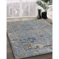 thumbnail image 2 of Ahgly Company Tapis Traditionnels d'Intérieur Gris Foncé, 7' Carré, 2 of 6