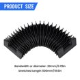 thumbnail image 3 of HGR20 Bellows Linear Guide Rail CNC Dust Cover Cloth Stretched Length Stretched Length 500mm, 3 of 10