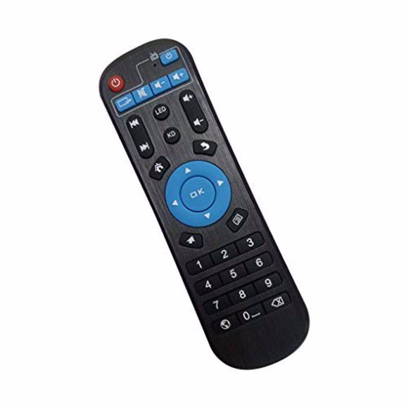 Yingyy Plastic Television Box Remote Control Portable Wireless Replace Indoor Living Room Controller Replacement for MXQ-4K H96 pro T9