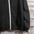 thumbnail image 3 of MeetoTime Womens Zip Up Hoodies Oversized Long Sleeve Sweatshirts Fleece Hooded Fall Jacket with Pockets, 3 of 7