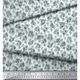 thumbnail image 3 of Soimoi Poly Georgette Fabric Floral Shirting Print Fabric by The Yard 52 Inch Wide, 3 of 3