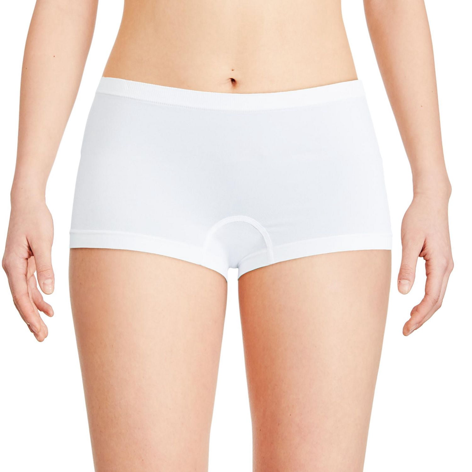 Lot de 2 culottes garçonnes sans coutures No Boundaries pour femmes