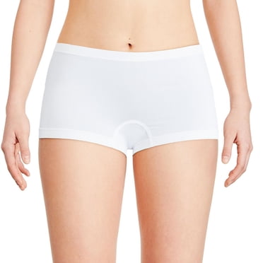 Lot de 2 culottes garçonnes sans coutures No Boundaries pour femmes