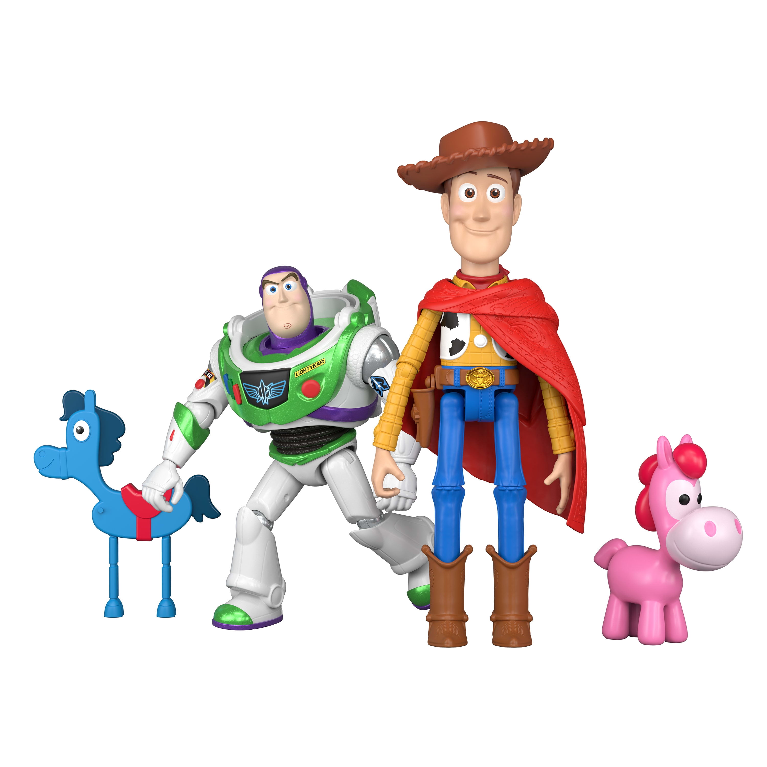 Disney and Pixar Toy Story 5 Woody & Buzz Lightyear Playscale Toy Pack, 7 Inch Action Figures - Walmart Exclusive