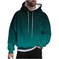 thumbnail image 1 of Rbaofujie Chandails à Capuche pour Hommes Décontractés Mode Chandails à Capuche Col Rond Imprimé Chandail à Enfiler Manches Longues Hauts Chandail Col Rond Chandail pour Hommes, 1 of 6