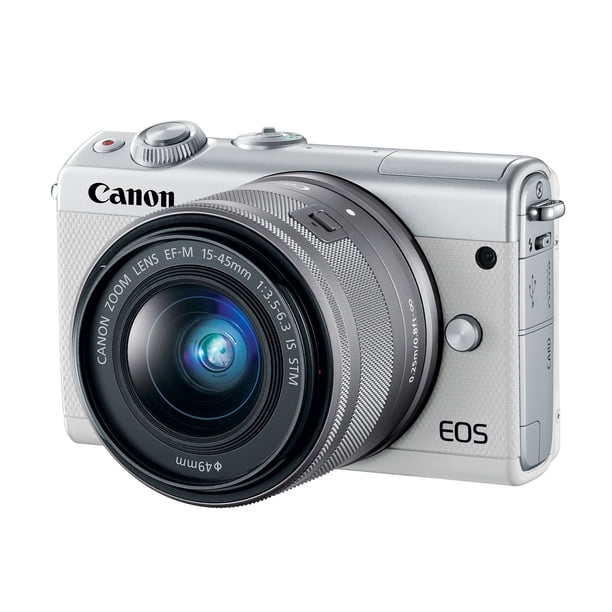 Canon EOS M100 Mirrorless Camera w/ 15-45mm Lens Wi-Fi, Bluetooth