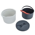 thumbnail image 1 of Cuiseur à Riz pour Micro-Ondes, Cuiseur à Riz pour Micro-Ondes Fonctionnement Simple pour Micro-Ondes pour Cuisine Orange, 1 of 8