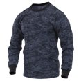 thumbnail image 2 of Rothco Long Sleeve Digital Camo T-Shirts - Midnight Digital Camo, Large, 2 of 2