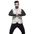 thumbnail image 2 of Atasi Floral Printed Wedding Jackets For Men Nehru Jacket Waist Coat For Festive Season-Small, 2 of 6