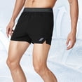 thumbnail image 1 of AherBiu Plus Size Gym Shorts for Men Quick Dry Lightweight Breathable Athletic Running Basketball Shorts with Pockets, 1 of 4