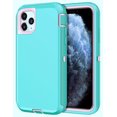 thumbnail image 1 of [PST] iPhone 13 Pro (6.1") Hard Case, Anti-Drop Triple 3 Layers Shockproof Heavy Duty Defender Hard Case Cover, 1 of 2