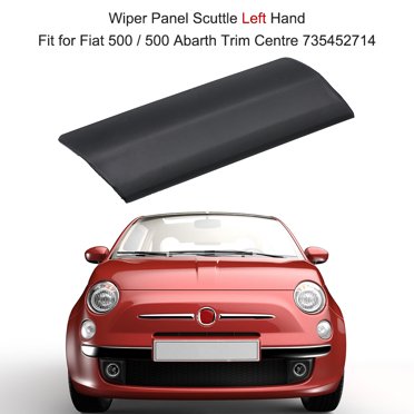 Cache de Panneau d'Essuie-glace Gauche pour Fiat 500 / 500 Abarth Centre de Décoration 735452714
