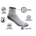 thumbnail image 3 of Dickies Men's Multi-Pack Dri-Tech Moisture Control Quarter Socks, 3 of 4