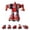 C, variant on Cat Toys Clearance，Push Pull Baby Toys，Dinosaur Assembly and Deformation Five In One Children's Fire Engineering Vehicle Excavator Bulldozer Boy's Puzzle Toy