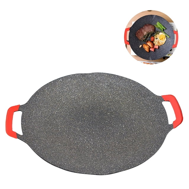 Gril Électrique Multifonction, Cuisinière à Cassette en Pierre pour l'Extérieur, Poêle de Gril BBQ Polyvalente pour Cuisinière