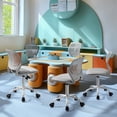 thumbnail image 3 of Homy Casa Set of 2 Swivel Desk Chair for Student, 3 of 10