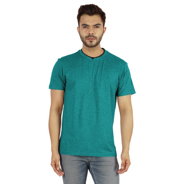 Inkmeso T-Shirt Basique pour Homme à Col Rond Coupe Régulière Uni à Manches Courtes