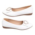 thumbnail image 1 of LSLJS Talon Plat Incliné Pointu Chaussures Simples pour Femmes Amour Semelle Arquée Peu Profonde Chaussures de Travail, Chaussures Simples pour Femmes, 1 of 4