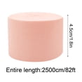 thumbnail image 5 of WLOELOEW Peach Crepe Paper Roll For Diy Crafts Party Decor 4.5Cm X 25M Peach Color Paper Material 1 Roll D, 5 of 5
