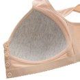 thumbnail image 3 of Yuyuzo Womens Front Closure Bras Seniors Wireless Beauty Back Full Coverage Comfor Easy Close Bras, 3 of 6